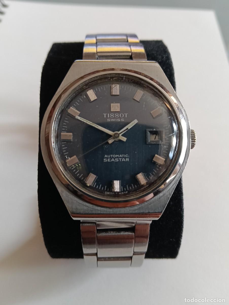 Relojes - Tissot: Reloj tissot seastar autom&aacute;tico calendario funcionando calibre 784-2
