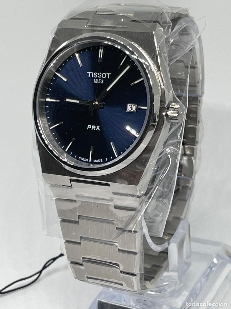 Relojes - Tissot: Tissot PRX 40mm azul set completo
