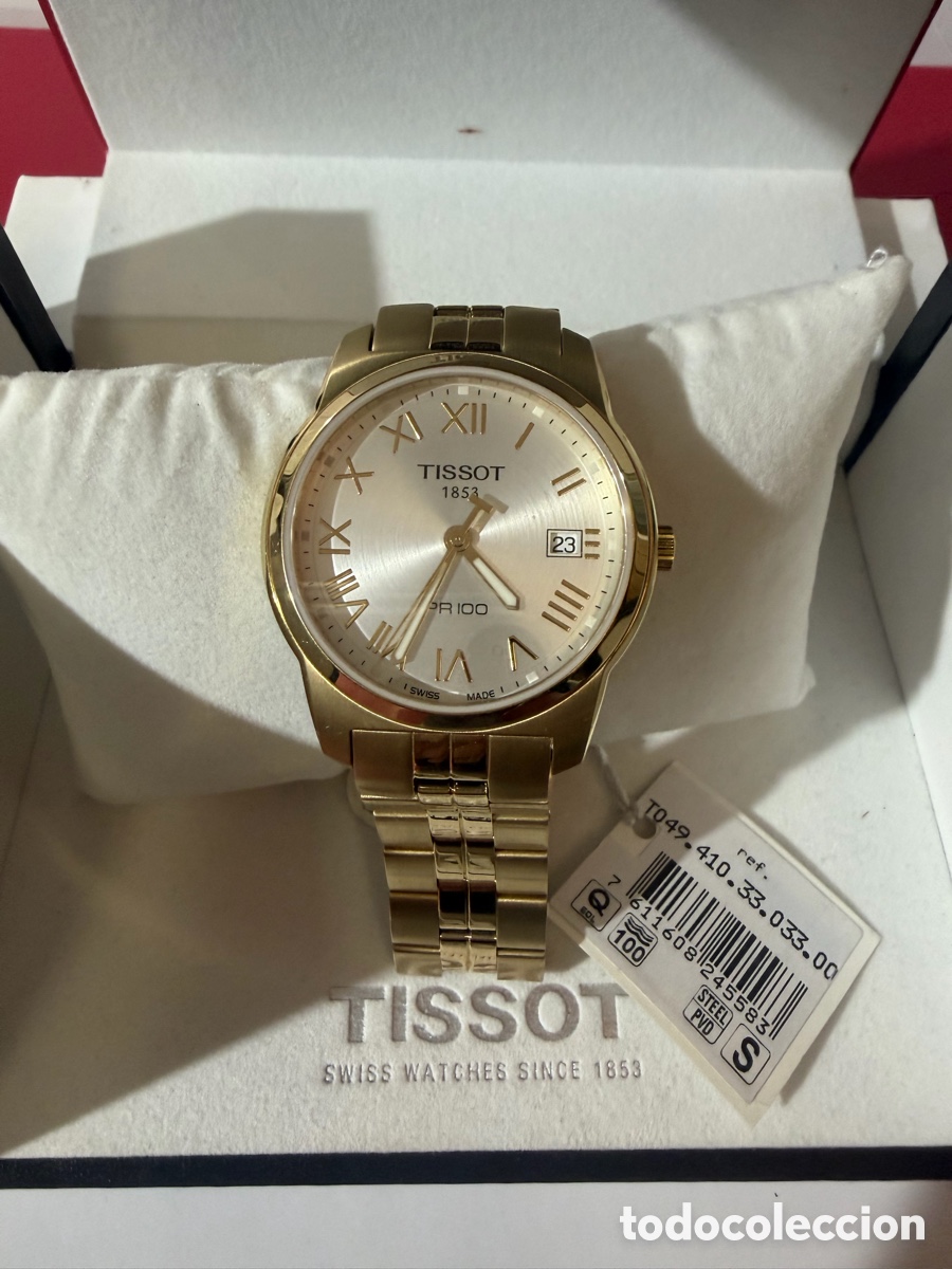 Relojes - Tissot: Reloj Tissot pr 100 nuevo - Foto 3