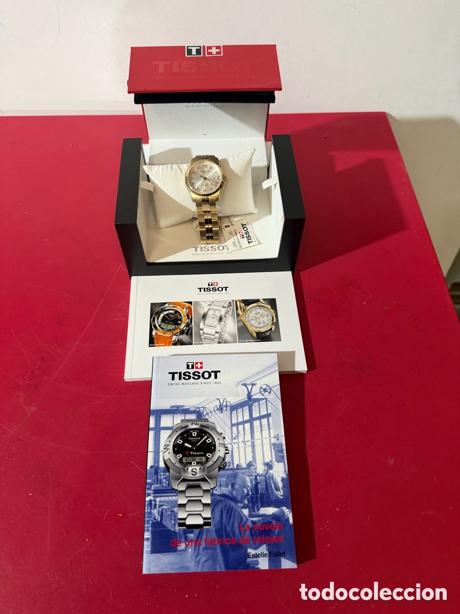 Relojes - Tissot: Reloj Tissot Se&ntilde;ora Chapado Oro Nuevo