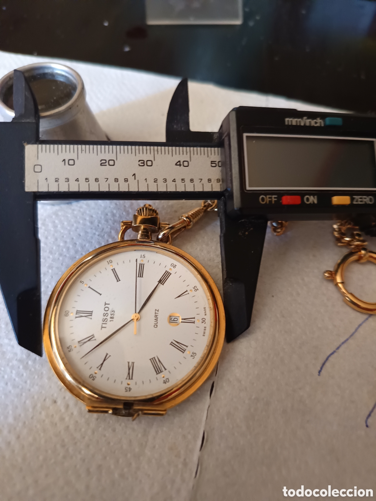 Relojes - Tissot: Reloj TISSOT DE BOLSILLO cuarzo