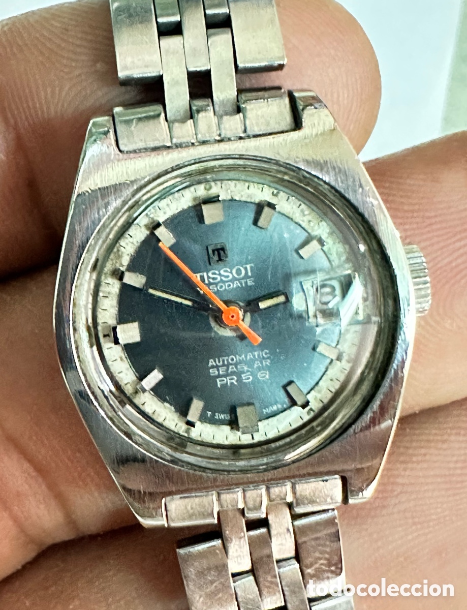 Relojes - Tissot: Reloj TISSOT VISODATE SEASTAR PR56 SWISS Vintage