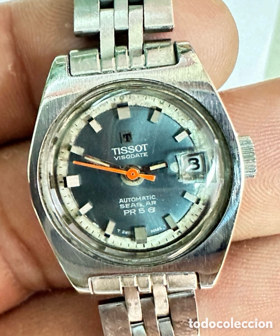 Montres - Tissot: Antiguo Reloj TISSOT VISODATE SEASTAR PR56 SWISS Vintage