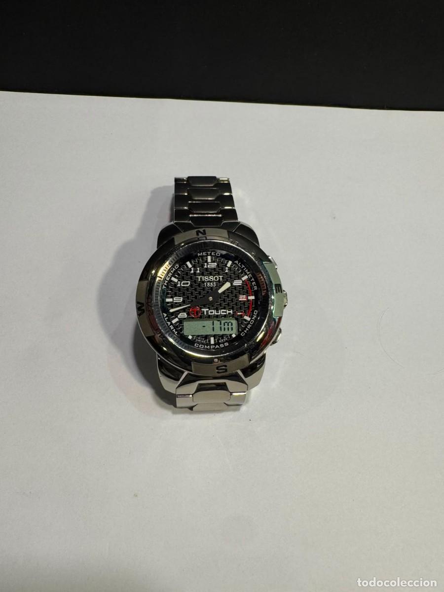 Relojes - Tissot: TISSOT T-TOUCH RELOJ ESFERA NEGRA CON PILA NUEVA FUNCIONANDO (G)