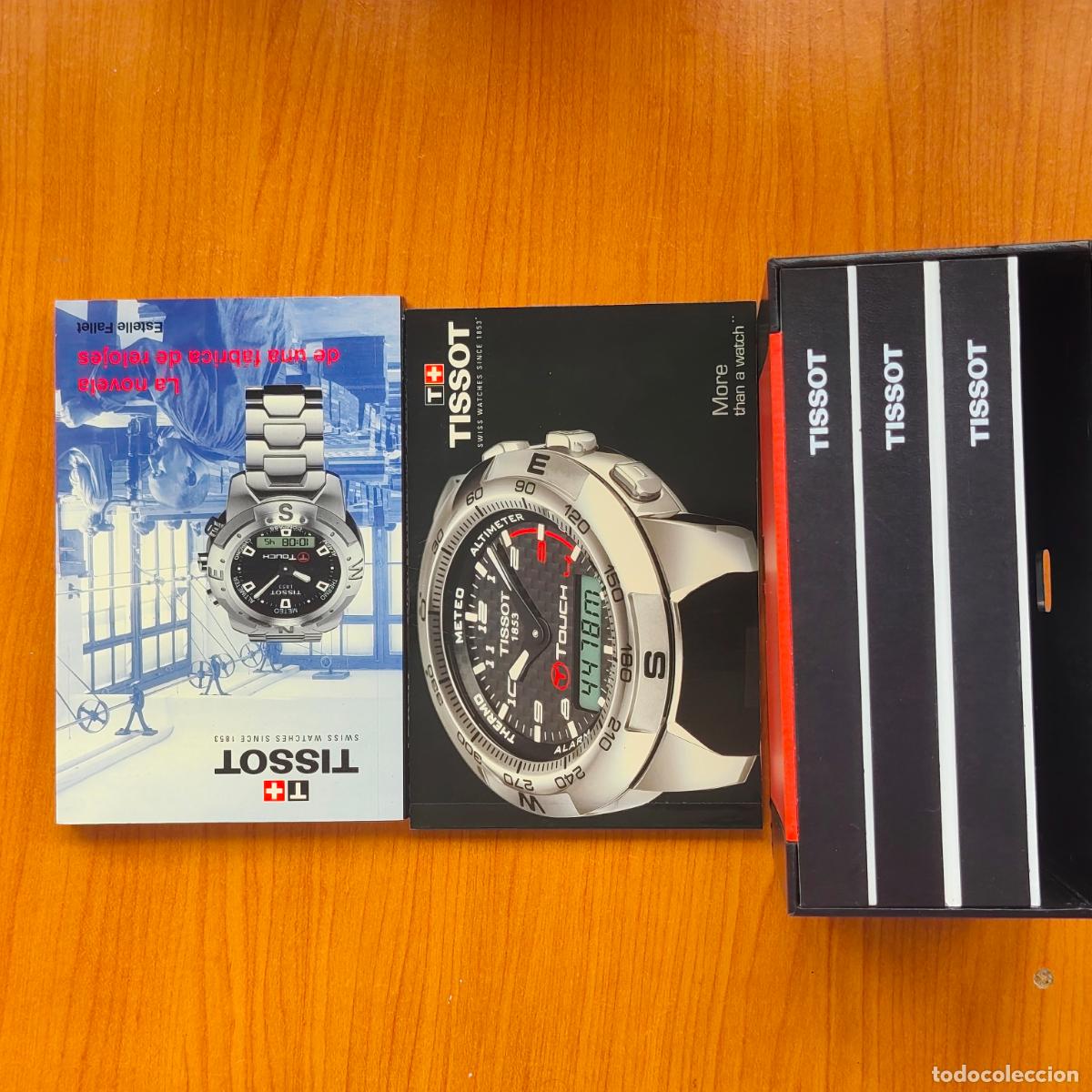 Relojes - Tissot: CAJA LUJO - RELOJ TISSOT - incluye libros