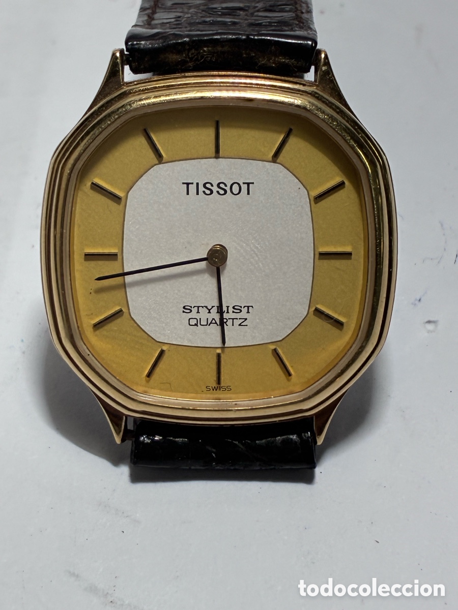 Relojes - Tissot: Reloj Tissot STYLIST 20232, vintage, de cuarzo, suizo, nuevo sin uso