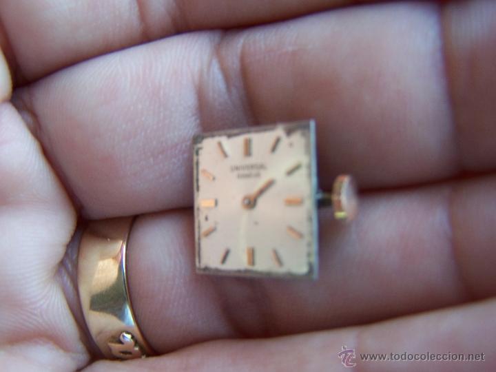 Relojes - Universal: Reloj Universal Geneve maquinaria completa y funcionando - Foto 3