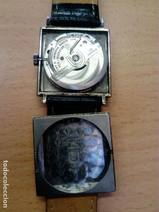 Relojes - Universal: Reloj Universal Geneve Autom&aacute;tico Cuadrado - Foto 4