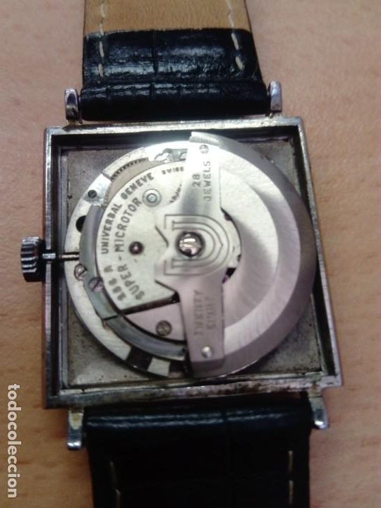 Relojes - Universal: Reloj Universal Geneve Autom&aacute;tico Cuadrado - Foto 5