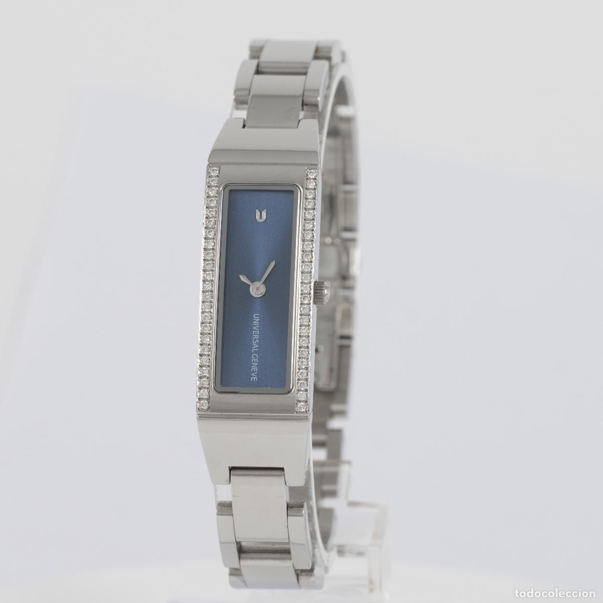 Relojes - Universal: Universal Geneve Quartz Ladies Diamonds Ref: 821.620 - Foto 3