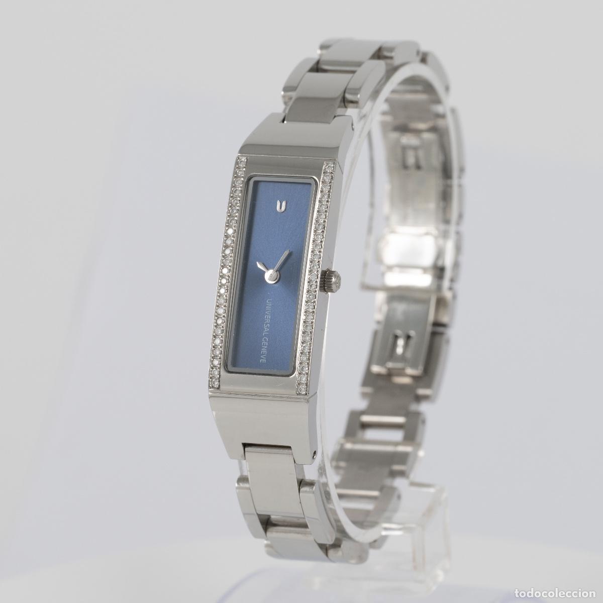 Relojes - Universal: Universal Geneve Quartz Ladies Diamonds Ref: 821.620 - Foto 4