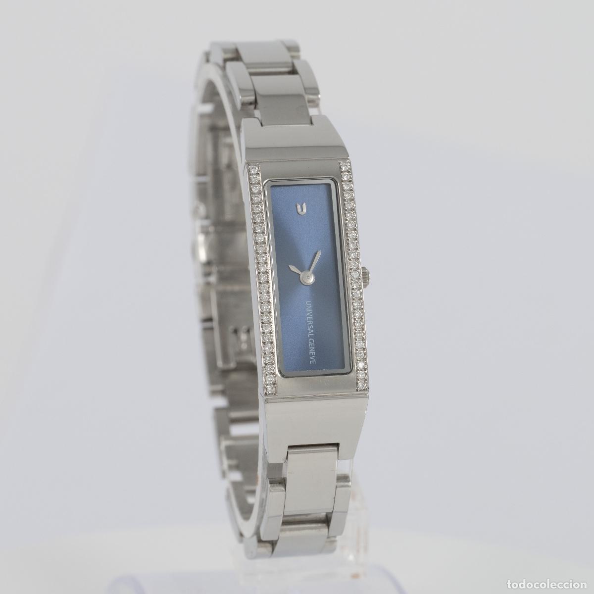 Relojes - Universal: Universal Geneve Quartz Ladies Diamonds Ref: 821.620 - Foto 6