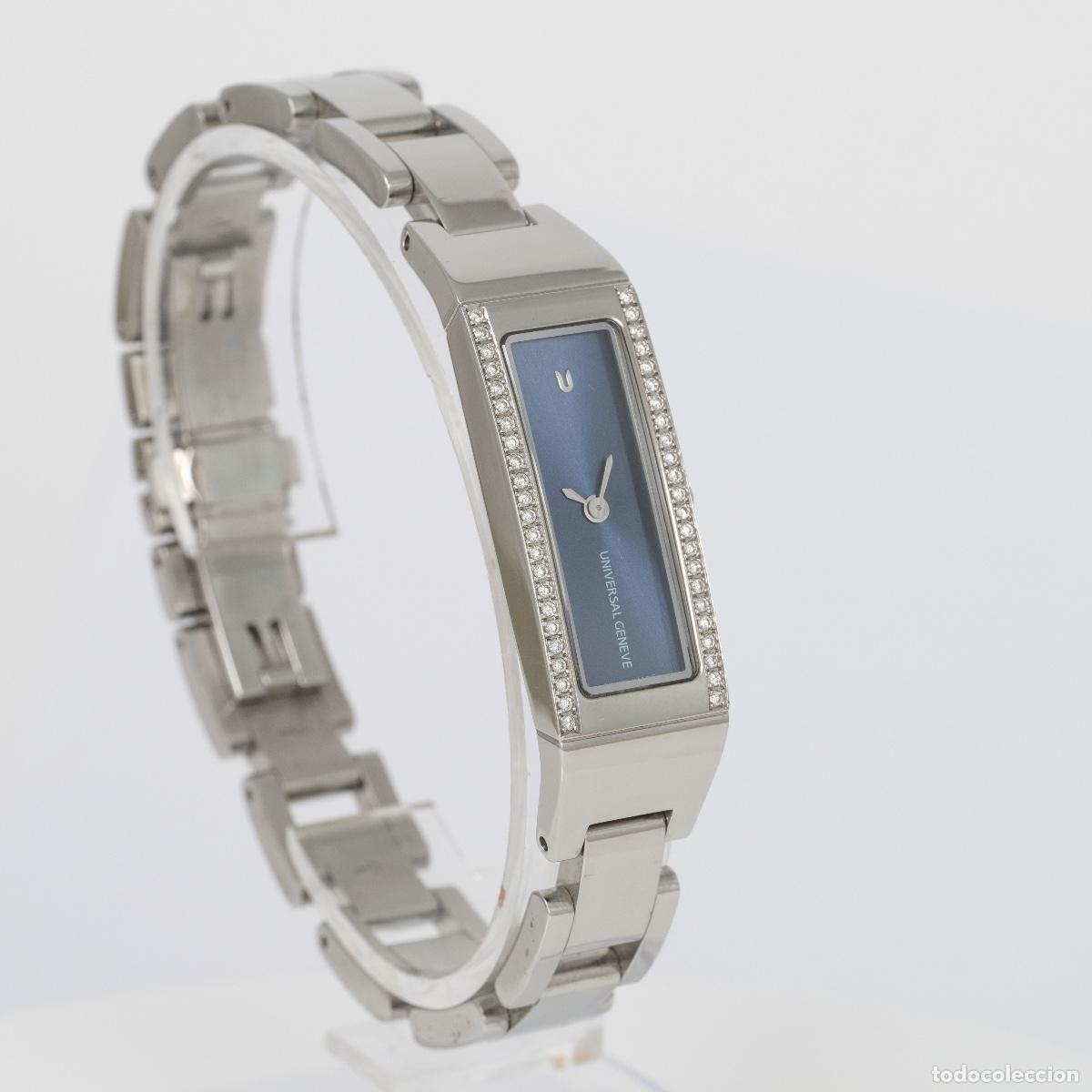 Relojes - Universal: Universal Geneve Quartz Ladies Diamonds Ref: 821.620 - Foto 7