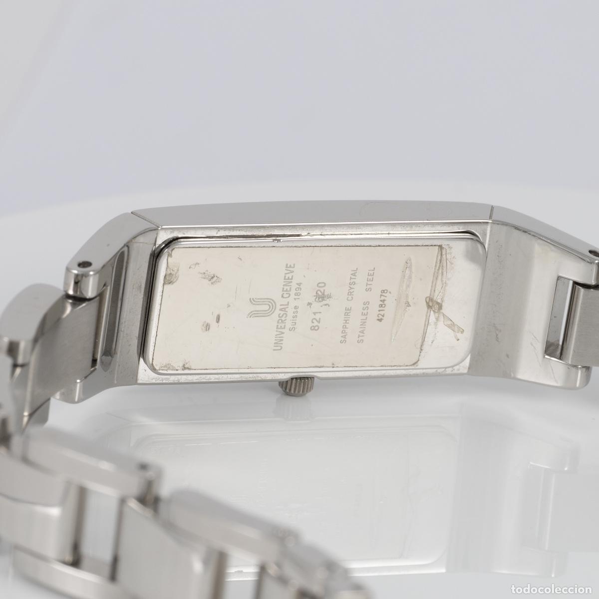 Relojes - Universal: Universal Geneve Quartz Ladies Diamonds Ref: 821.620 - Foto 9