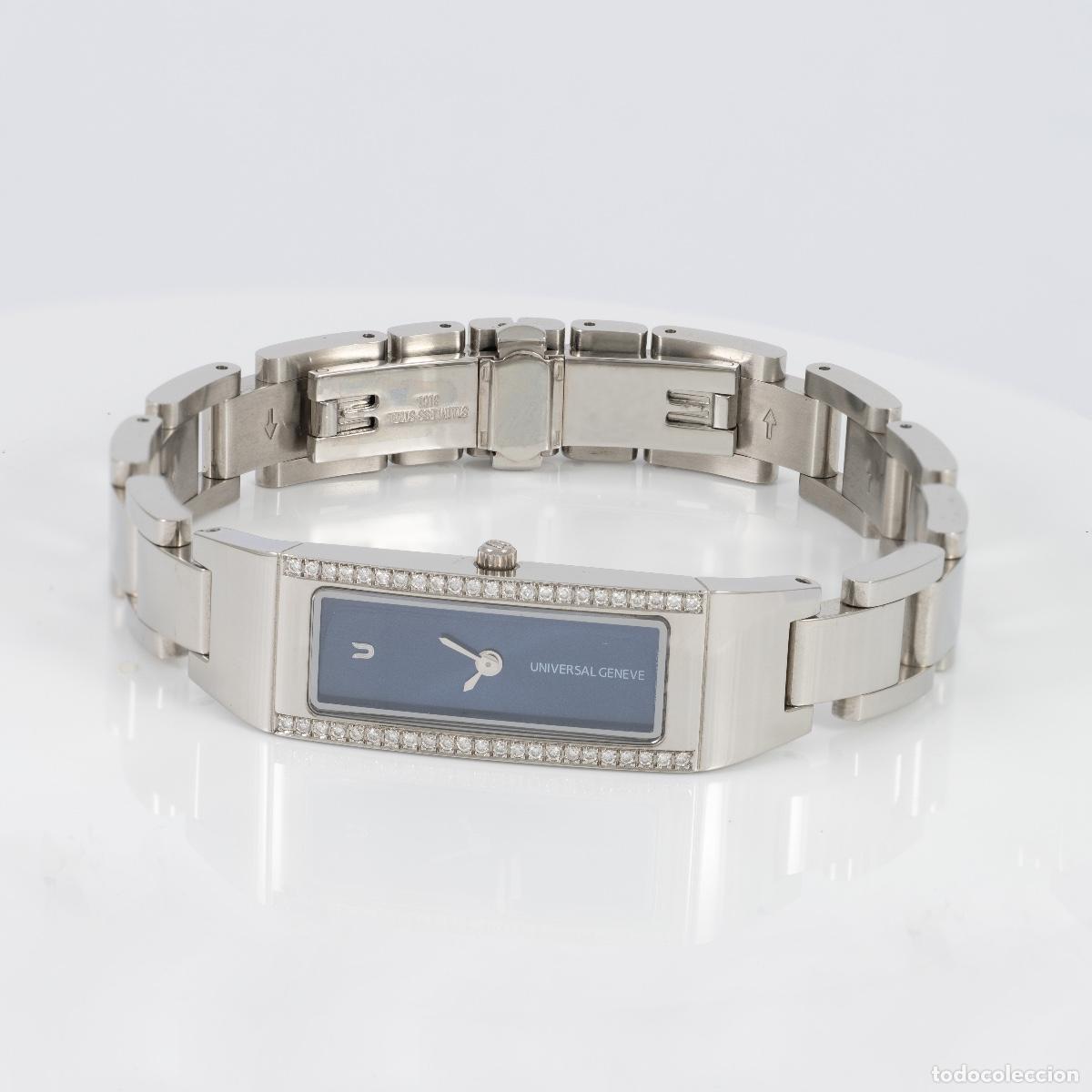 Relojes - Universal: Universal Geneve Quartz Ladies Diamonds Ref: 821.620 - Foto 10