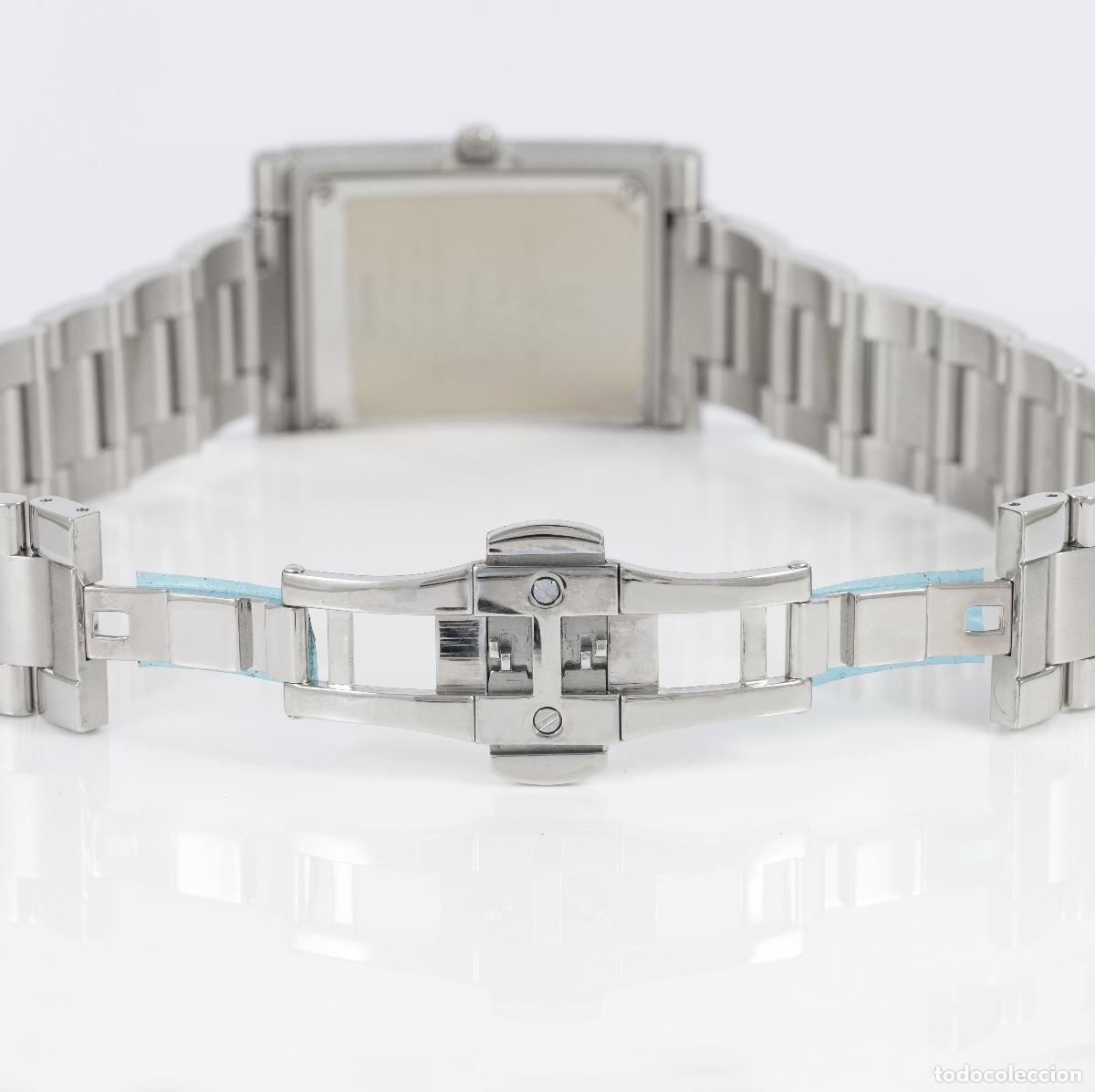 Relojes - Universal: Universal Geneve Quartz Steel Blue Dial Ref: 845.225 - Foto 12