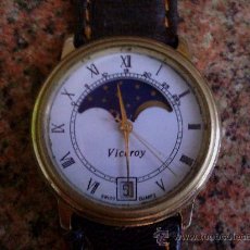 Relógios - Viceroy: RELOJ VICEROY CON FASE LUNAR .........SUIZO......AÑOS 80. Lote 38528724