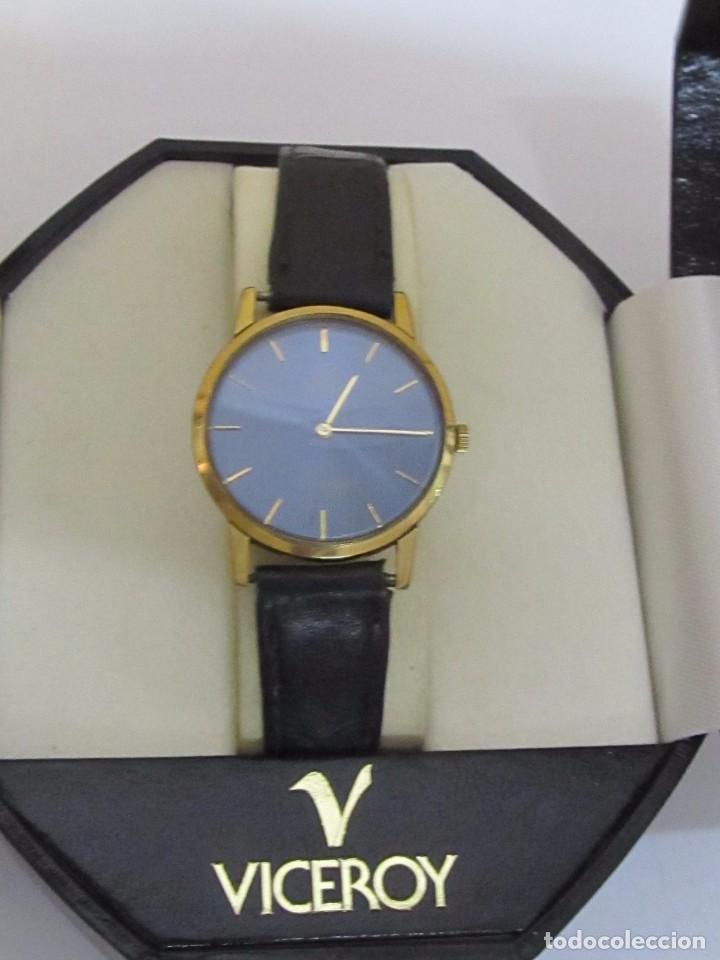 Relojes - Viceroy: RELOJ VICEROY CHAPADO EN ORO - CON ESTUCHE - Foto 1