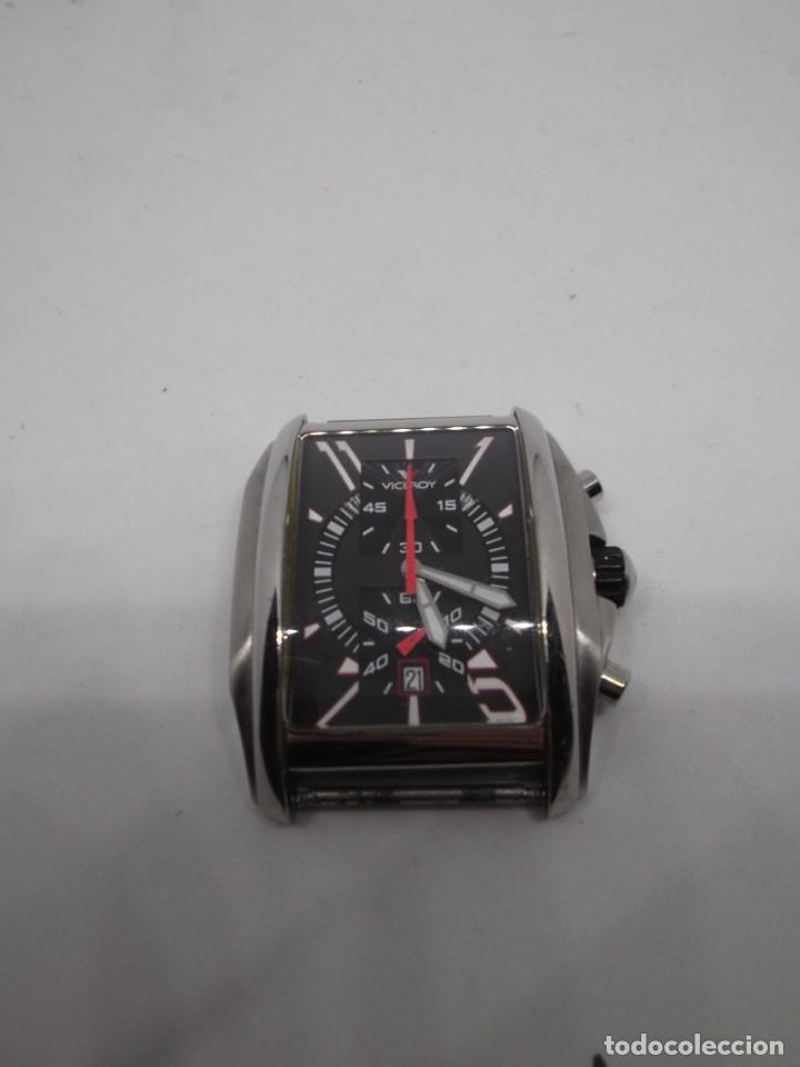 Relojes - Viceroy: Caja de Reloj Viceroy de caballero.Funciona - Foto 4