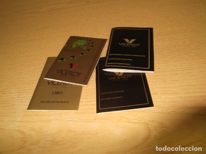 Relojes - Viceroy: 2 juegos de garantias diferentes de Viceroy para relojes de oro.Sin uso,vintage - Foto 2 - 299537158