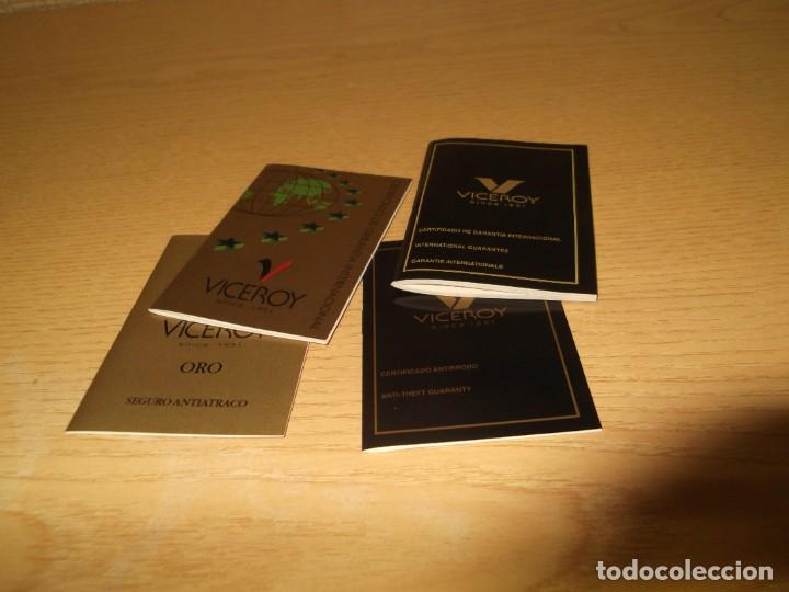 Relojes - Viceroy: 2 juegos de garantias diferentes de Viceroy para relojes de oro.Sin uso,vintage - Foto 4 - 299537158