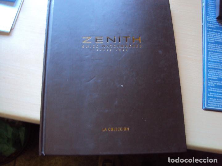 3 LIBROS TIPO CATALOGO ZENITH (Relojes - Relojes Actuales - Zenith)