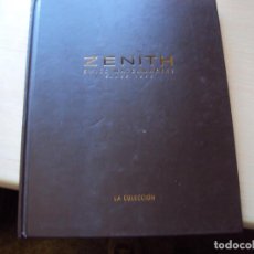 Relojes - Zenith: 3 LIBROS TIPO CATALOGO ZENITH