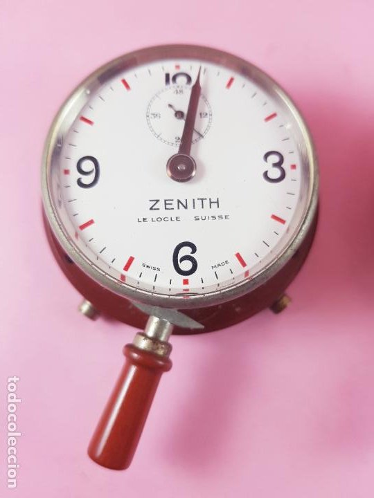 Relojes - Zenith: LOTE 2 CRONÓMETROS-ZENITH-LE LOCLE SUISSE+ST. BLAISE(LIC.ZENITH)-VINTAGE-RARO/ ESCASO-TELEFONISTAS - Foto 23 - 268986694