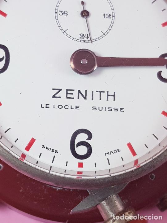 Relojes - Zenith: LOTE 2 CRONÓMETROS-ZENITH-LE LOCLE SUISSE+ST. BLAISE(LIC.ZENITH)-VINTAGE-RARO/ ESCASO-TELEFONISTAS - Foto 35 - 268986694