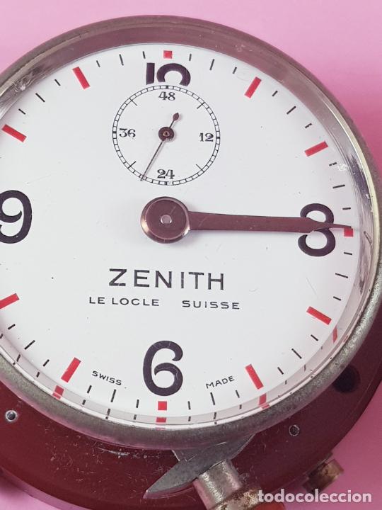 Relojes - Zenith: LOTE 2 CRONÓMETROS-ZENITH-LE LOCLE SUISSE+ST. BLAISE(LIC.ZENITH)-VINTAGE-RARO/ ESCASO-TELEFONISTAS - Foto 36 - 268986694