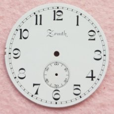 Relojes - Zenith: PRECIOSA ESFERA ZENITH ESMALTADA PARA RELOJ BOLSILLO 38.45MM