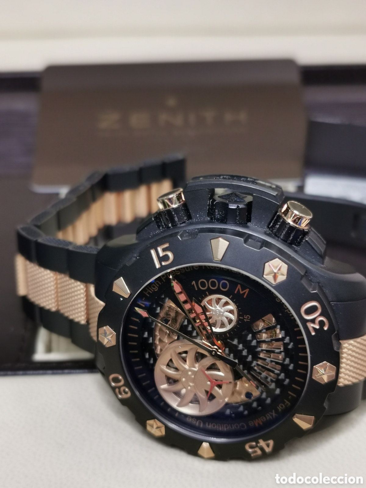 Relojes - Zenith: ZENITH XTREME OPEN EL PRIMERO TITANIO ORO - Foto 2