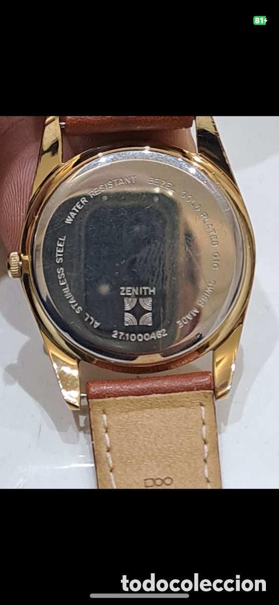 Relojes - Zenith: Reloj Zenith gold plated autom&aacute;tico. - Foto 3