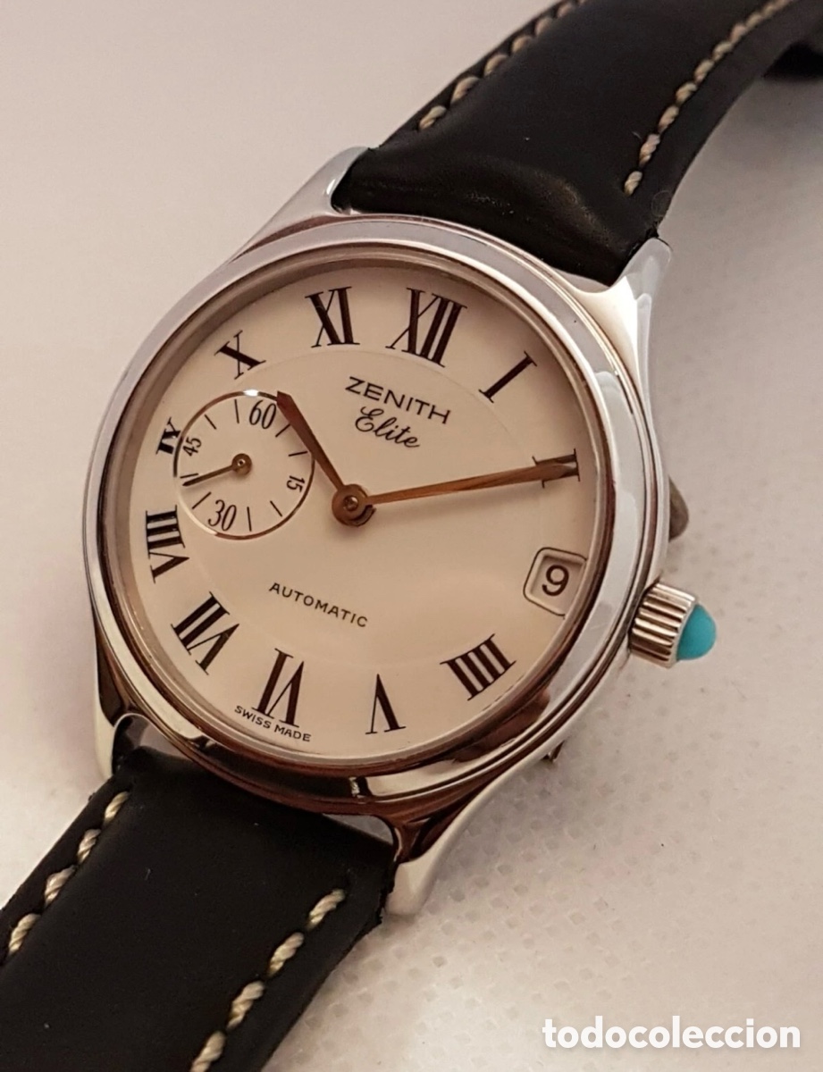Relojes - Zenith: Zenith Elite special crown turquoise - Foto 5