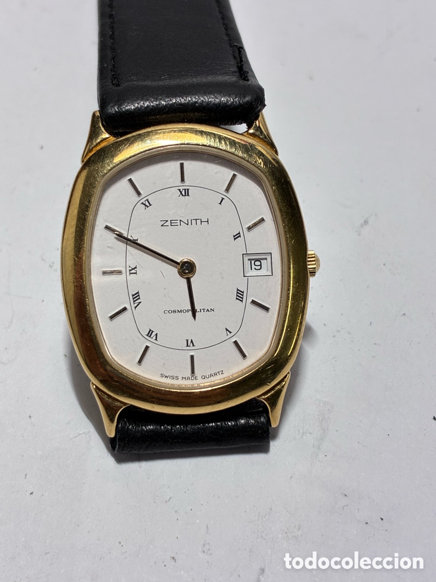 Relojes - Zenith: reloj Zenith Cosmopolitan de cuarzo chapado en oro