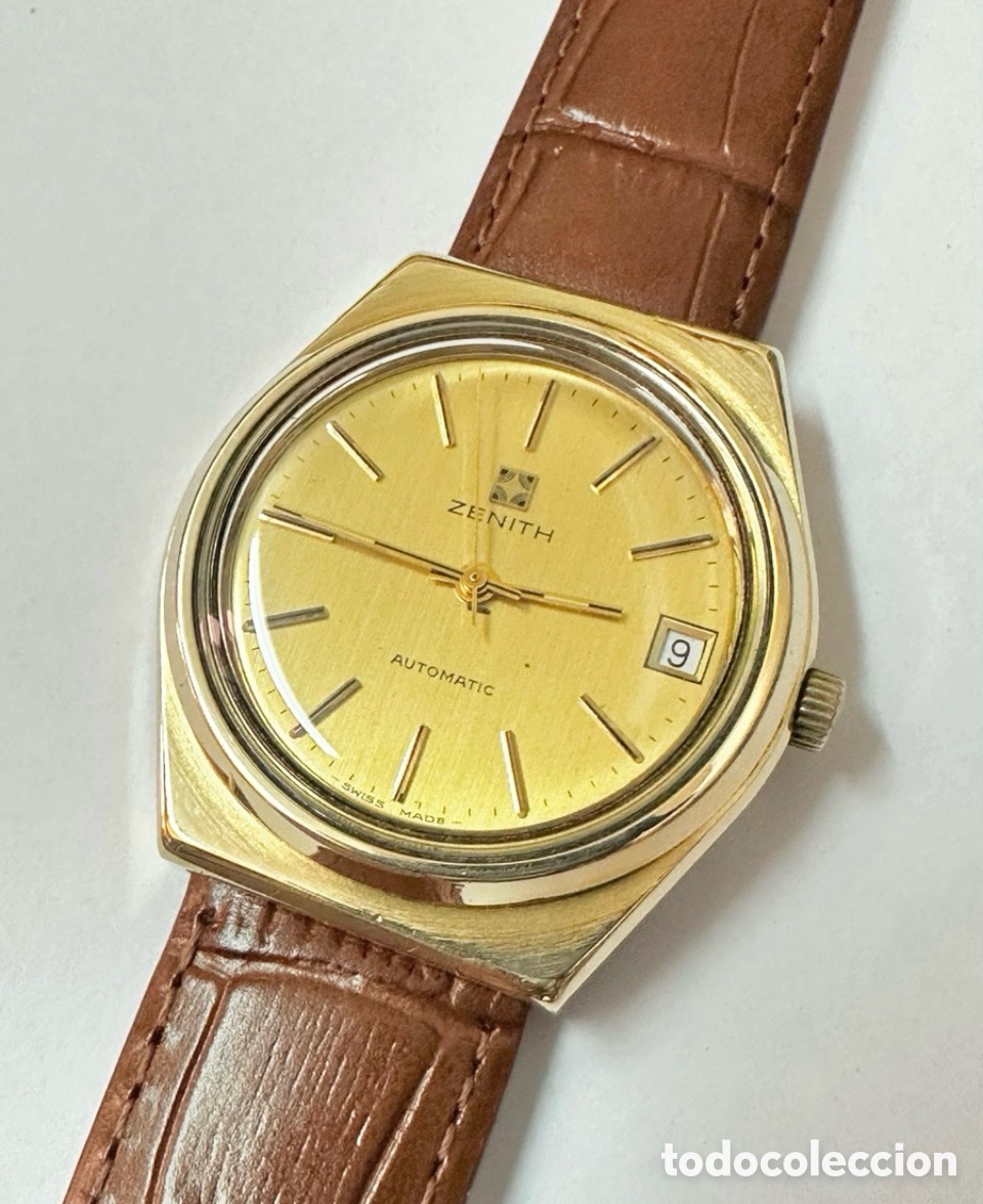 Watches - Zenith: Antiguo Reloj ZENITH Automatic Calendar Swiss Vintage