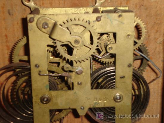 Relojes: RELOJ DE MADERA ANTIGUO - Foto 3