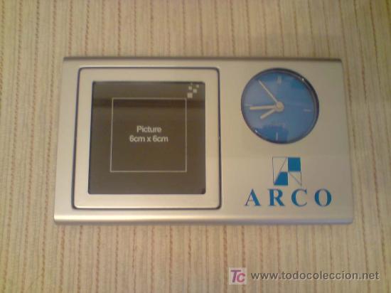 Relojes: RELOJ DE MESA CON MARCO FOTO - Foto 1