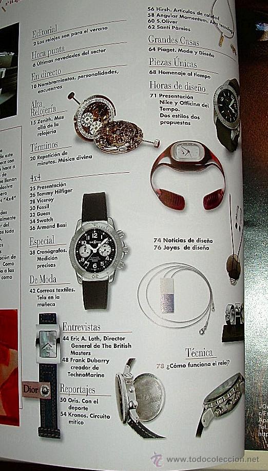 Relojes: Revista Cronos n&ordm; 86 del 2003 - Foto 2