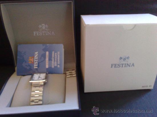 Relojes: RELOJ FESTINA A&Ntilde;O 2002 CON CAJA ORIGINAL - Foto 1