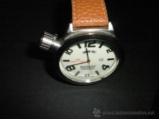 Relojes: ENORME RELOJ DE PULSERA MARCA -  SIGNAT. - Foto 2
