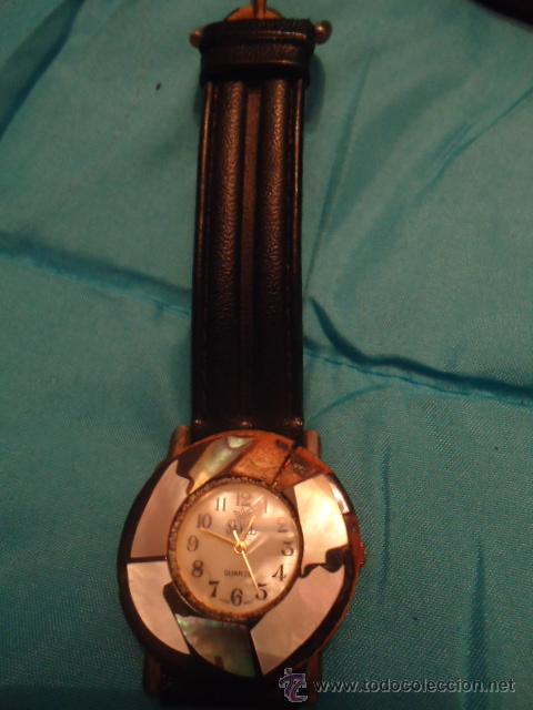 Relojes: ANTIGUO RELOJ DE PULSERA, SE&Ntilde;ORA, CON NACAR - Foto 1