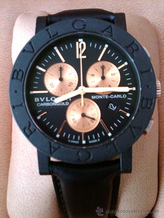 reloj bulgari carbon gold