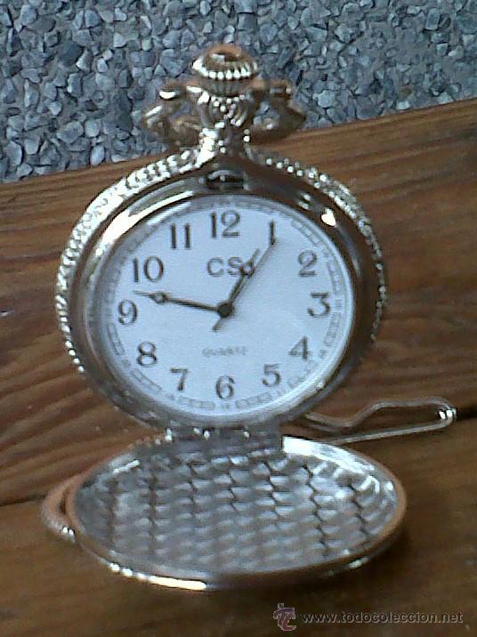 Relojes: PRECIOSO RELOJ DE BOLSILLO , A PILAS - Foto 4