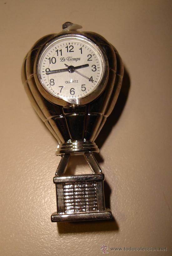 Relojes: RELOJ DE COLECCION CON FORMA DE GLOBO. MARCA LE TEMPS, QUARTZ - Foto 1