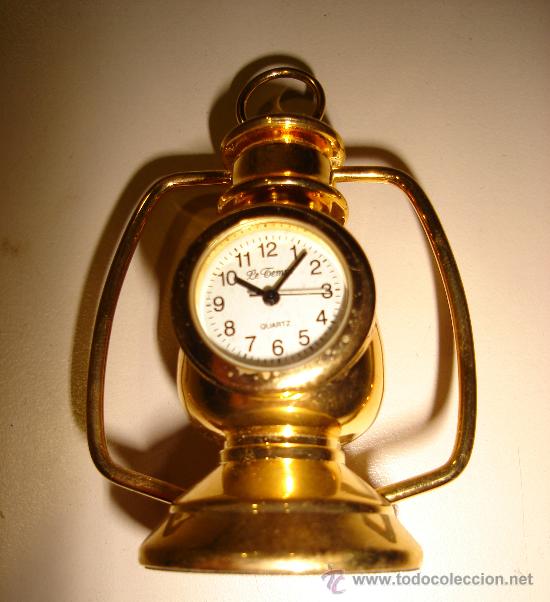 Relojes: RELOJ DE COLECCION CON FORMA DE CANDIL. MARCA LE TEMPS, QUARTZ - Foto 1