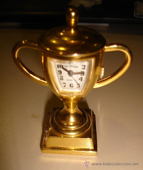 Relojes: RELOJ DE COLECCION CON FORMA DE TROFEO. MARCA LE TEMPS, QUARTZ - Foto 1