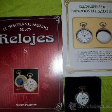 Relojes: RELOJ DE BOLSILLO LÉPINE DE PRINCIPIOS DEL SIGLO XX DE COLECCION DEL 2002. Lote 30366303