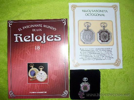 Relojes: Reloj de bolsillo saboneta octogonal de coleccion del 2002 - Foto 1