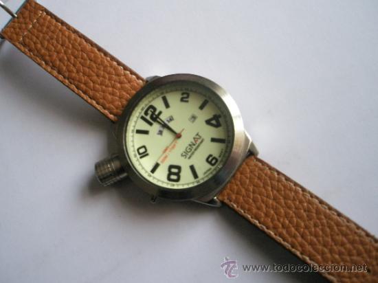 Relojes: ENORME RELOJ DE PULSERA MARCA -  SIGNAT. - Foto 6